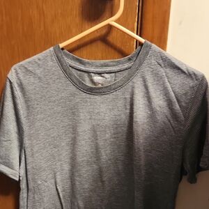 Sonoma Men's Gray Striped Tee